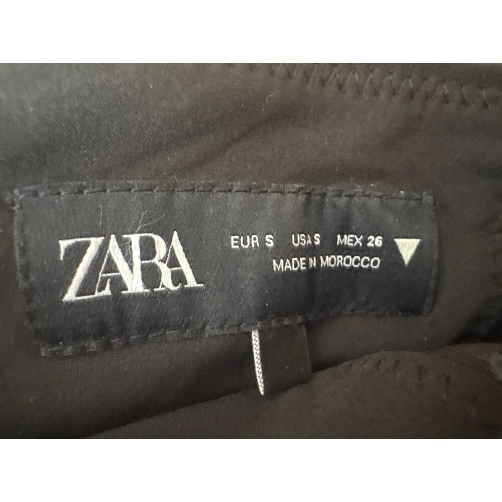 2/$30 ZARA Small Black Sleeveless Top Polyester & Elastane - Picture 5 of 13